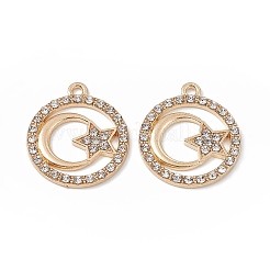 Сплава кристалла горный хрусталь подвески&nbsp;FIND-C019-02KCG