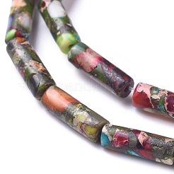 Синтетическая золотая линия имперские нитки из бисера яшмы G-D0006-A03