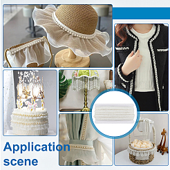 Отделка кружевом из полиэстера длиной 10 ярд OCOR-PH0006-57B