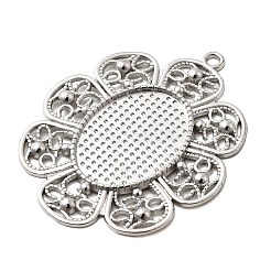 Pendente in lega basi per cabochon&nbsp;X-PALLOY-CJX88-P-LF