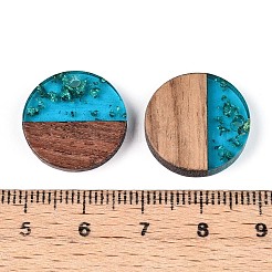 Pendenti in resina e legno di noce&nbsp;RESI-T057-39E