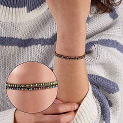 5 нить 5 цвета гальванические стеклянные бусины нити EGLA-SZ0001-14