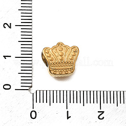 Корона 304 нержавеющая сталь европейские бусины STAS-Z160-13G