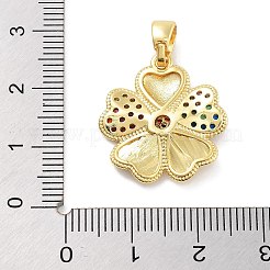 Стойки обшивки латунь микро проложить Циркон подвеску&nbsp;KK-Z071-75G-02