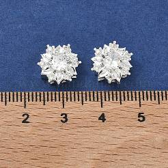 Messing-Pavé-Zirkonia-Mehrstrang-Glieder&nbsp;KK-B172-19S-01