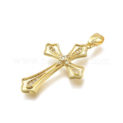 Латунные микро проложить кубического циркония подвески KK-Z100-28G