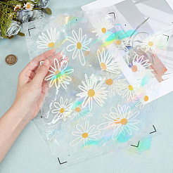 ПВХ водонепроницаемая декоративная наклейка для витрины&nbsp;DIY-WH20007-17G