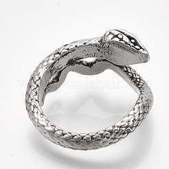 Anillos del dedo del manguito de la aleación&nbsp;RJEW-T008-30AS