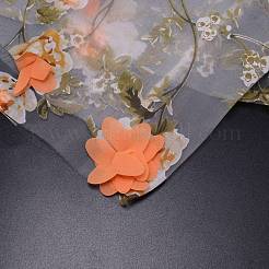 Tessuto di organza di poliestere&nbsp;ORIB-WH0005-06E