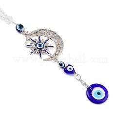 Decorazioni con ciondolo a lume in lega di malocchio&nbsp;LS-HJEW-M005-02D-AS
