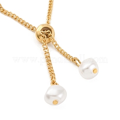 Браслет из искусственного жемчуга для женщин BJEW-M018-02B