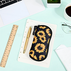 1 шт. прямоугольные прочные неопреновые сумки для хранения очков на молнии&nbsp;ABAG-CN0001-23B