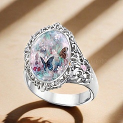 Кольца из сплава смолы для женщин PW-WGB4259-01