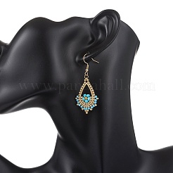 Серьги-капли из нержавеющей стали&nbsp;EJEW-MZ00643-02