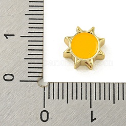 Стойки покрытие латунь эмаль бисер KK-U029-22G-08