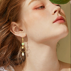 200 шт. Прозрачные стеклянные подвески&nbsp;GLAA-SP0001-55