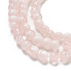 Perle di vetro crackle&nbsp;X1-GLAA-U001-4mm-12