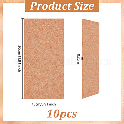 Aislamiento de corcho rectangular&nbsp;DIY-WH0504-750B-01