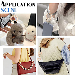 3 шт. Кольца пружинные затворные из сплава FIND-BBC0002-23KCG-02