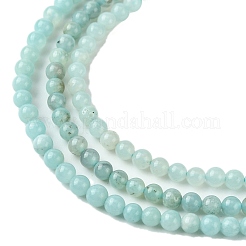 Природных амазонит бисер нитей G-K365-C04-01