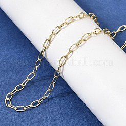 Collane con catena in ottone da 3 mm per donna&nbsp;NJEW-F366-01A