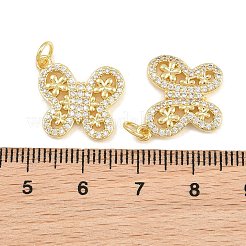 Messing micro pave klare zirkonia anhänger&nbsp;CU-CBAFB88-05G