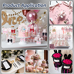 75 шт. бант из самоклеящейся полиэфирной ленты 3 цветов&nbsp;FEPA-GA0001-01