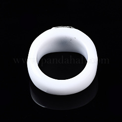 Непрозрачные акриловые кольца на палец RJEW-Q162-001F