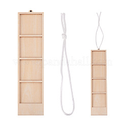 Деревянная мини-подвесная фоторамка для детей&nbsp;DIY-TAC0037-001D