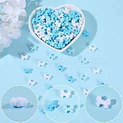 500 шт. Непрозрачные акриловые бусины&nbsp;SACR-PA0001-21C