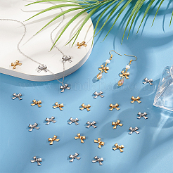 40 шт. 2-цветное ионное покрытие (IP) из нержавеющей стали 304 подвески&nbsp;STAS-UN0060-44