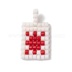 Perles de rocaille breloques en perles&nbsp;PALLOY-MZ00256-02