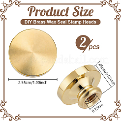 Timbri per sigillo di cera in ottone vuoti fai da te per scrapbooking&nbsp;DIY-WH0899-902B-02