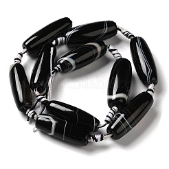 Filo di perline di agata naturale&nbsp;G-K334-04B