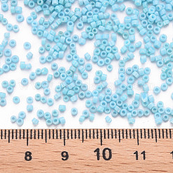 Стеклянные цилиндрические бусины SEED-S047-K-004