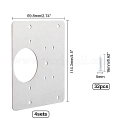 Петля ремонтная пластина AJEW-OC0002-14