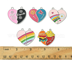 5 сумка 5 стиля сплав эмалированные разделенные подвески&nbsp;ENAM-FP0001-98