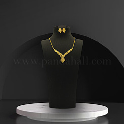 Colliers pendentifs et boucles d'oreilles en laiton pour femmes&nbsp;FS-WGBE006-01