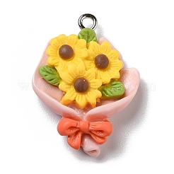 Подвески из непрозрачной смолы RESI-D055-047P