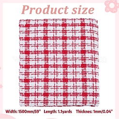 Tartan-Chemiefasergewebe&nbsp;DIY-WH0591-521A