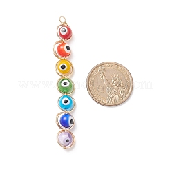 Подвески лэмпворк ручной работы с проволочной обмоткой PALLOY-JF01930