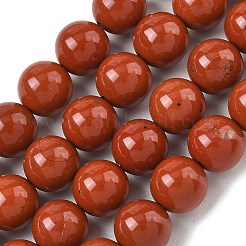 Chapelets de perles en jaspe rouge naturel&nbsp;G-F348-01-8mm-AA