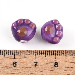 Фарфоровые бусины ручной работы PORC-N009-06B