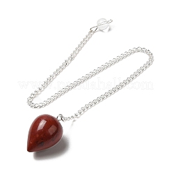 Биолокационные маятники из натуральной красной яшмы&nbsp;G-R492-01S-10
