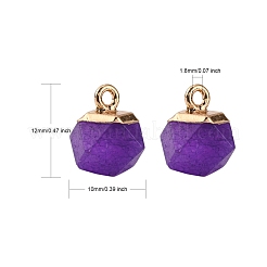 Натуральные белые нефритовые подвески G-S359-015H