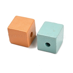 Печатные деревянные бусины&nbsp;WOOD-Z006-01A