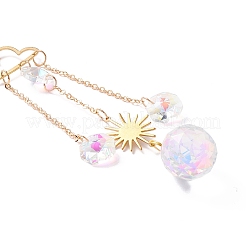 Подвесные хрустальные колокольчики авроры&nbsp;LS-HJEW-Z003-07