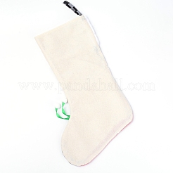 Рождественские носки подарочные пакеты HJEW-SZC0002-06A