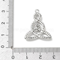 Pendentifs en laiton zircon cubique transparent&nbsp;KK-A300-16P