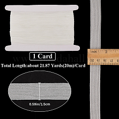 20м прозрачная нейлоновая трикотажная резинка для лески OCOR-GF0003-59B-01